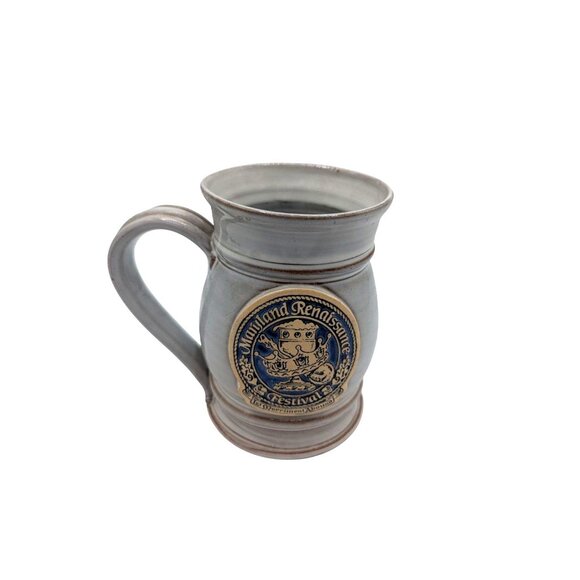 Maryland Renaissance Festival Ceramic Beer Mug With Handle - Picture 5 of 8